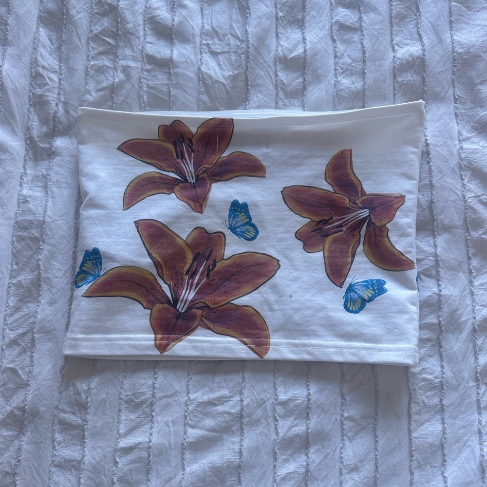 Edikted strapless top!